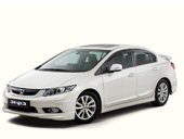 Автомобильные коврики Honda Civic IX (седан) (2011 - 2016)