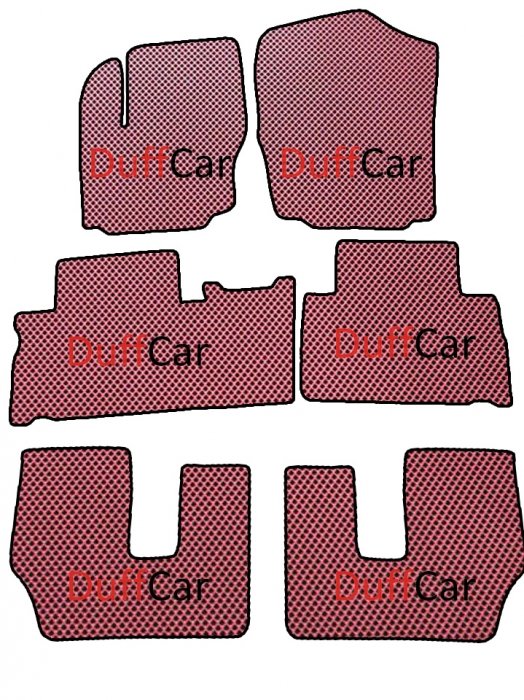 Автомобильные коврики Ford S-Max I (7 мест) (2006 - 2010) Дорестайлинг