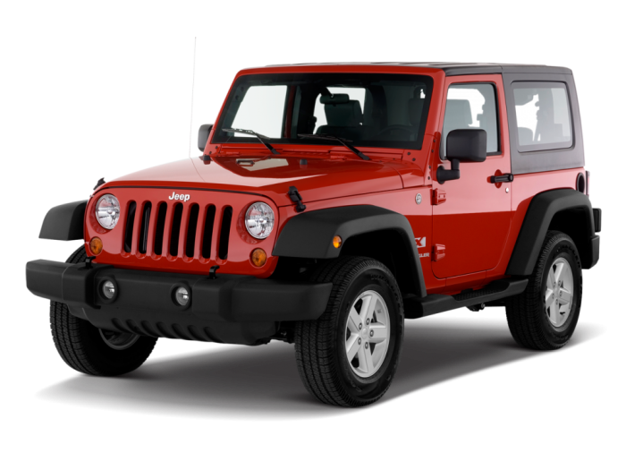 Автомобильные коврики Jeep Wrangler III (JK) 3 двери (2007 - ...)