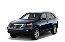 Автомобильные коврики Kia Sorento II (XM) 7 мест (2009 - 2012)